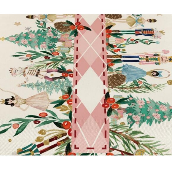 Nutcracker Table Runner Christmas Decor Holiday Decoration 72" Decorative Cloth - Picture 5 of 6
